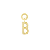 Alphabet Earring Charms and Necklace Pendants
