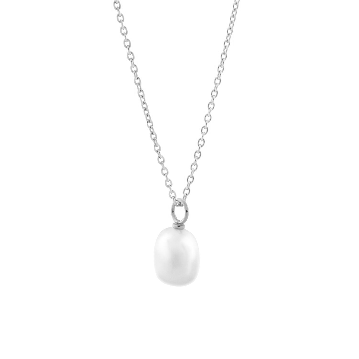 Baroque Perla Necklace, Sterling Silver – Monarc Jewellery