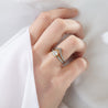 Cleopatra Diamond Ring. 18k Yellow Gold - MONARC CONCIERGE