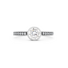 Cleopatra Diamond Ring. 18k White Gold or Platinum - MONARC CONCIERGE