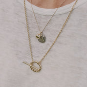 Corda T-Bar Necklace. Sterling Silver. PRE-ORDER - MONARC CONCIERGE