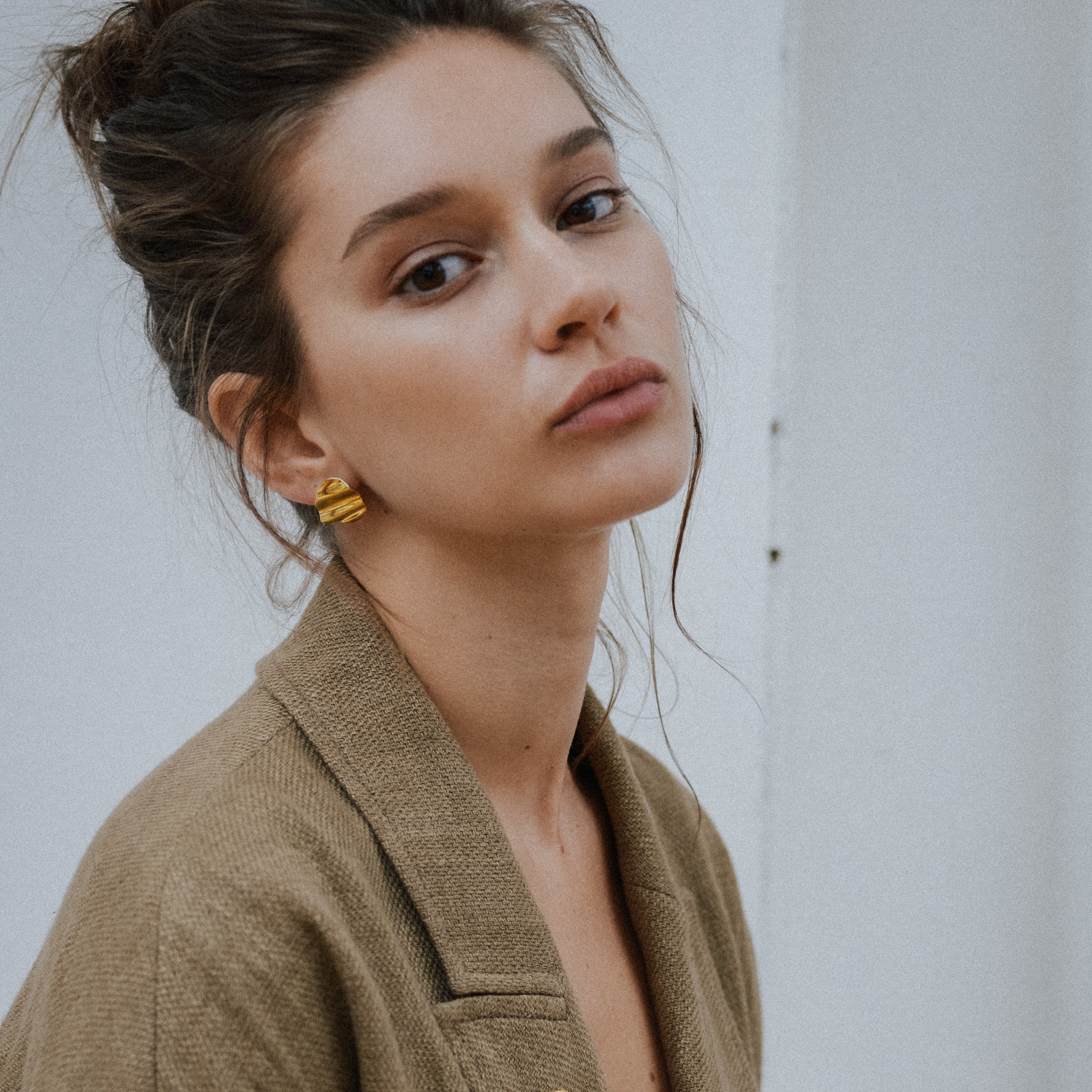 L'Eau Earrings. Gold Vermeil - MONARC CONCIERGE