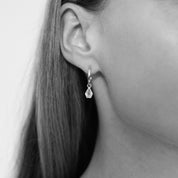Maison Charm Huggie Hoops, Gold Vermeil. Co-Designer Amy Fraser - Monarc Jewellery
