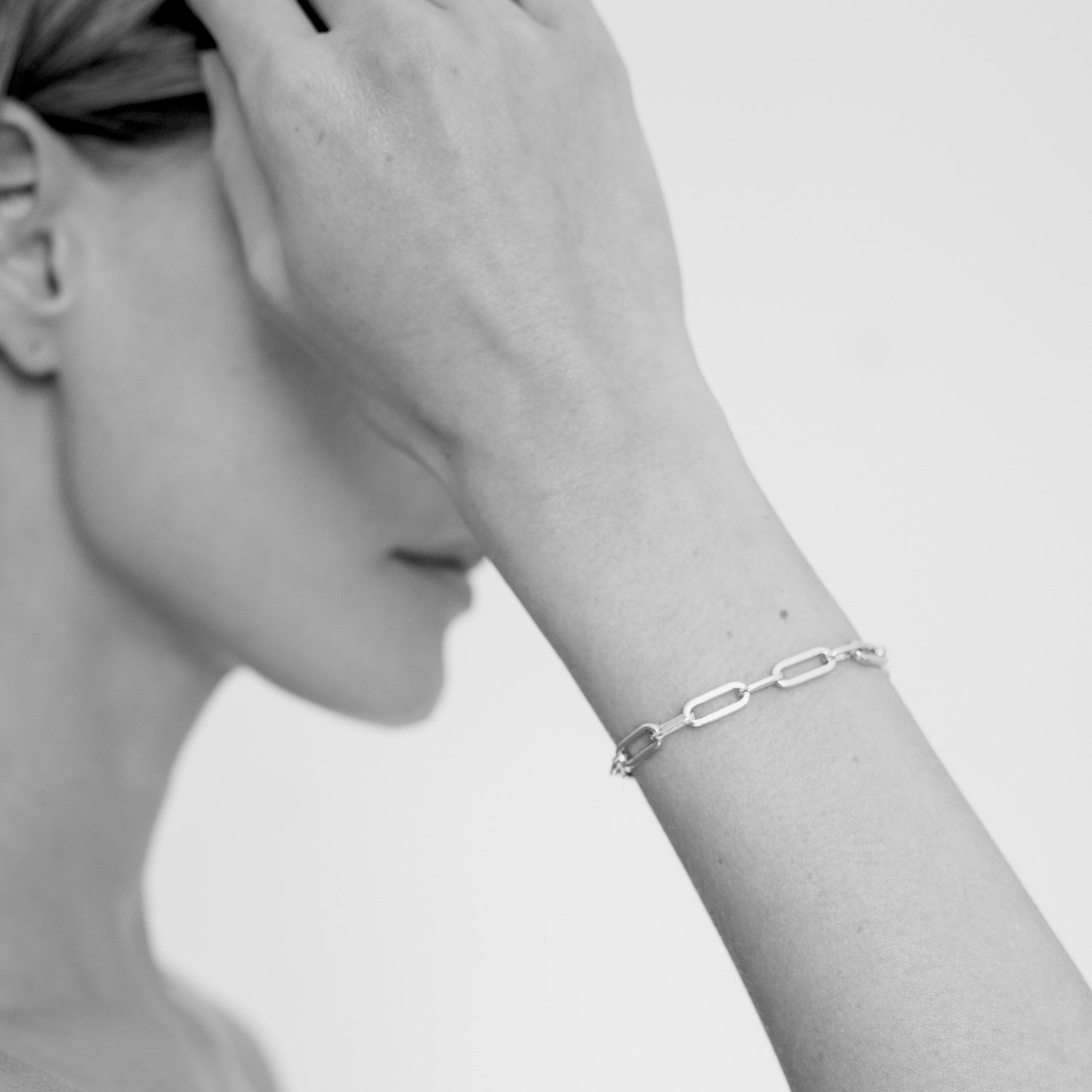 Suitor Chain Bracelet and Anklet. Gold Vermeil. - Monarc Jewellery
