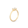 Empress Diamond Solitaire Ring. 18k Yellow Gold - MONARC CONCIERGE