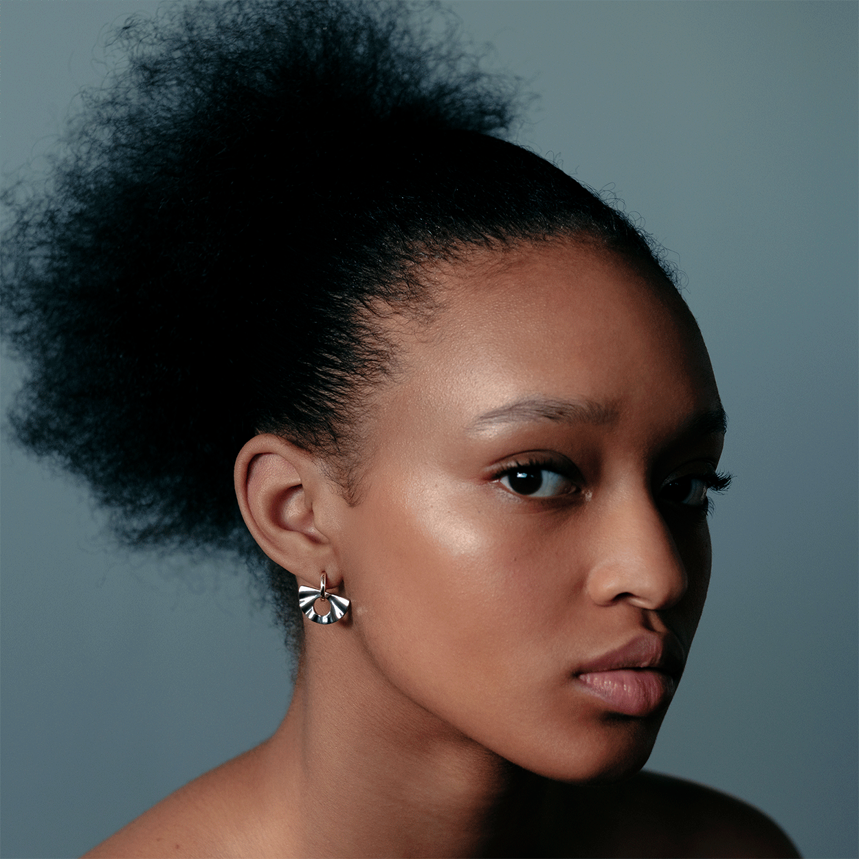 The 2-in-1 Fan Huggie Hoops. Two-Tone. PRE-ORDER - MONARC CONCIERGE