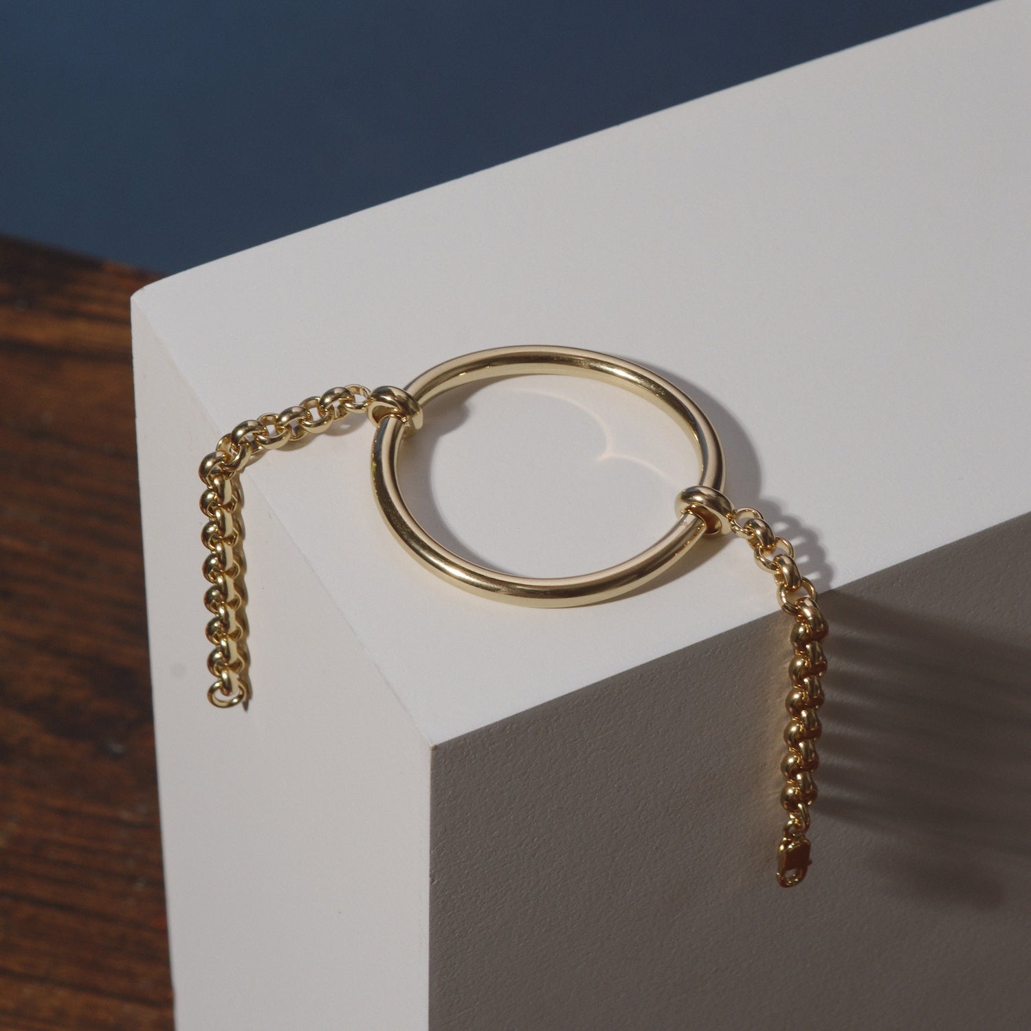 The Bianca Bracelet. Gold Vermeil.