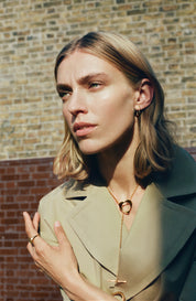 Romeus Heart Necklace. Gold Vermeil - MONARC CONCIERGE