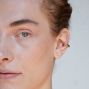 The Patti Ear Cuff. Gold Vermeil. - Monarc Jewellery