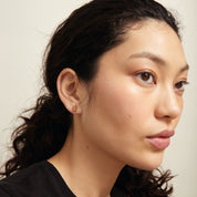 Pillar Stud Earring, Gold Vermeil - Monarc Jewellery